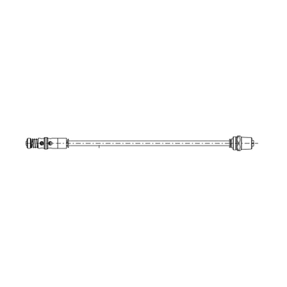 Mora garden ll komplet inderspindel 400mm (totallængde 480mm) t/Mora garden ii vvs nr. 743453544