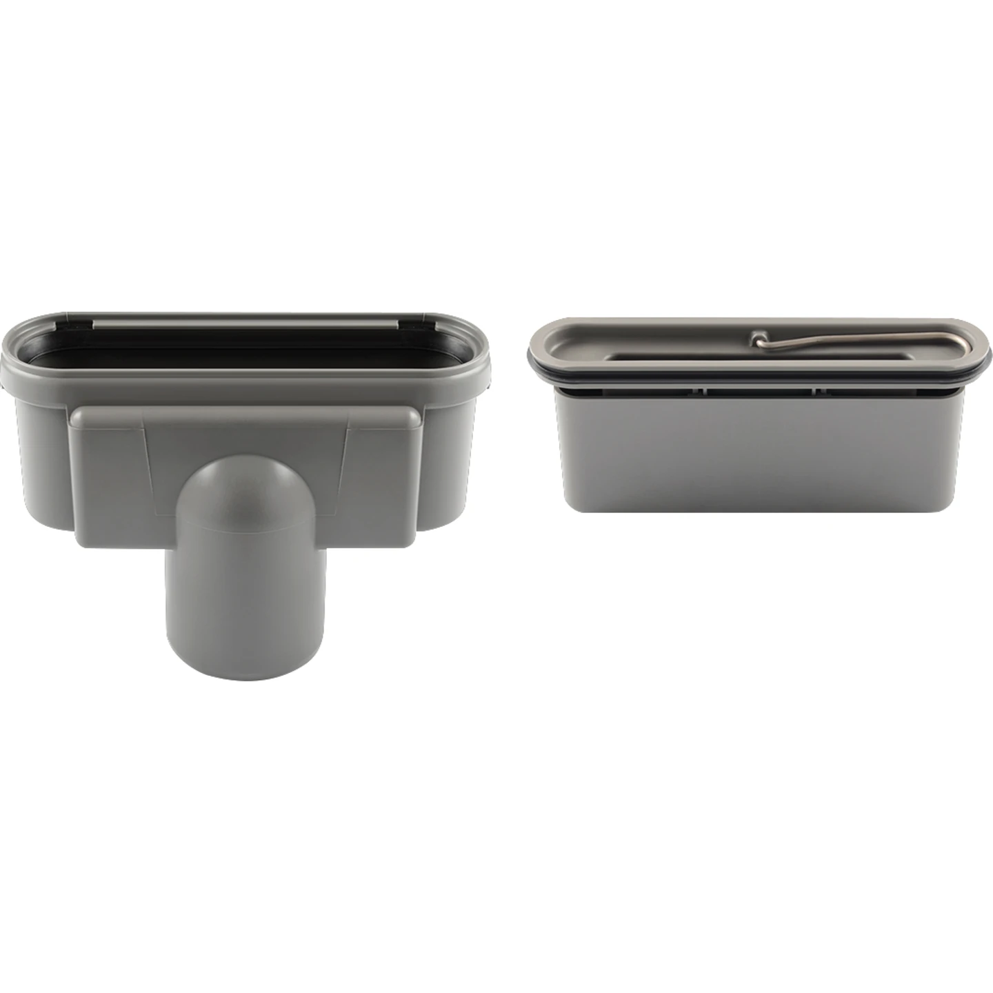 UDLØBSHUS Ø75 MM LODRET INKL. VANDLÅS