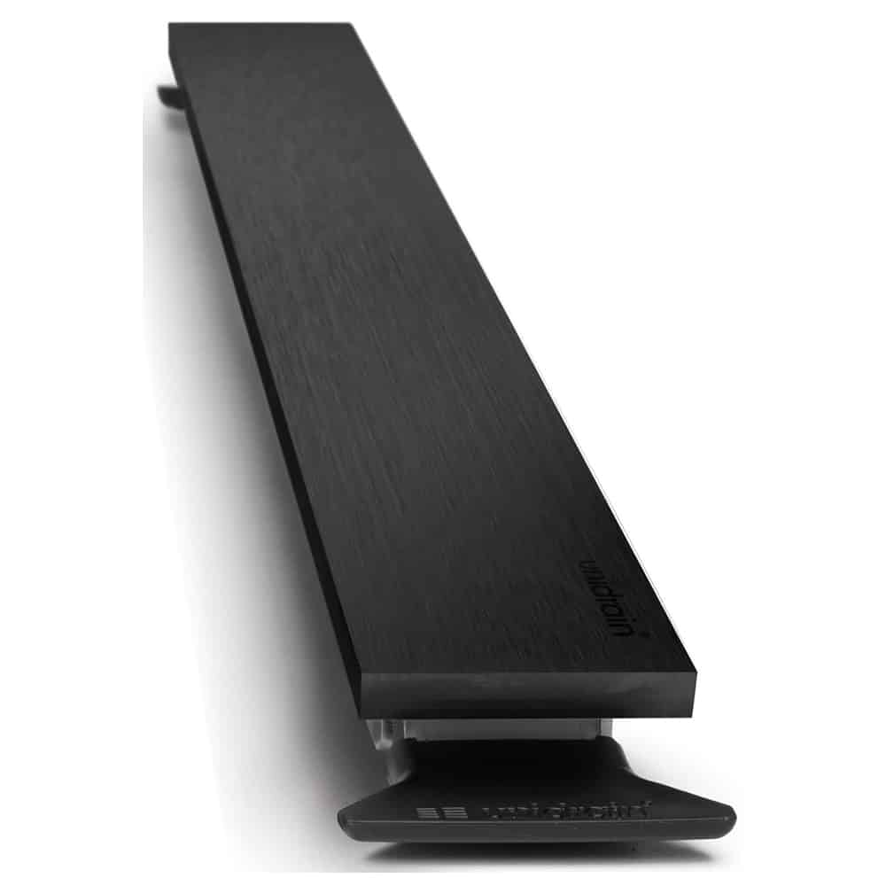 Unidrain HighLine Panel 800 mm. Rustfrit stål/Sort