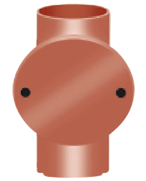 Düker SML Renserør DN200, rød