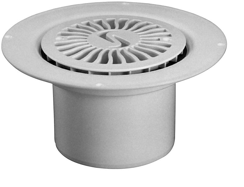 PURUS MINI BRAGE afløbsskål vandlås PP PPrist lodr hvid