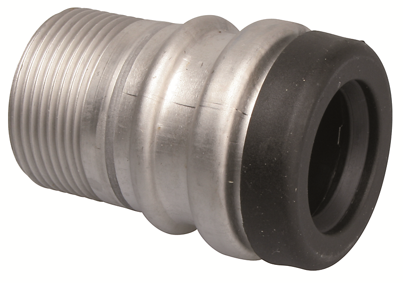 Blücher sideindløb Ø32/40mmx1.1/4'' til gamle boligafløb. Rustfrit stål