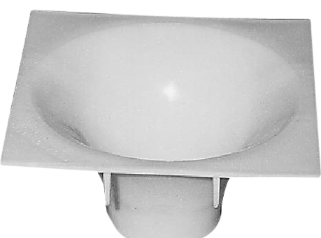 MaxiFlex sprøjtedæmper, frikantet