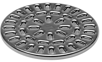 Syrefast Purus stålrist, Ø150 mm