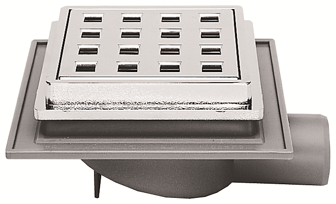 Jo bruseniche-afl.skål, 32mm krom