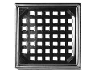 Purus rist/ramme, 158/141 mm, rustfri