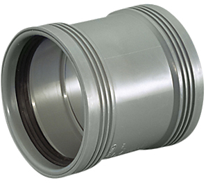 Wavin Wafix HC PP dobbeltmuffe 50mm