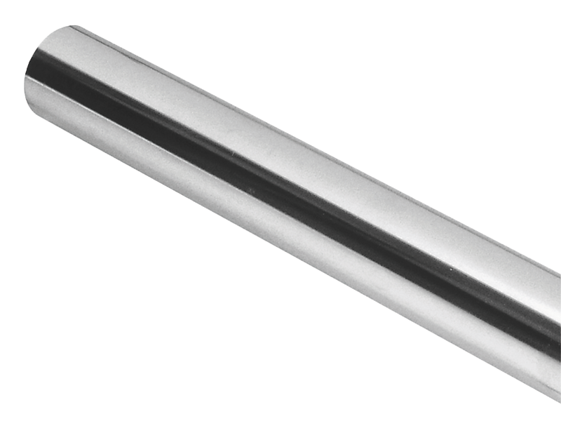 Purus afløbsrør 32x950 mm. lige t/indst ABS. Krom