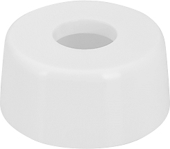 Primeo roset 32 mm, lav, hvid plast