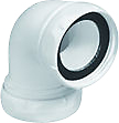Purus vinkelkobling til vaskafløb, 90°, 32 mm / 1_''