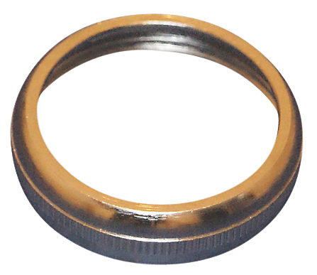 omløber 1 1/4'' til afløbsrør poleret messing