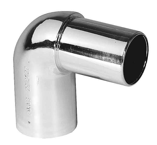 Purus Vinkel 90gr 40mm indstik/spids forkromet