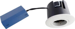 BLUE DL G3 GU10 230V, MAT HVIDRUND (1) ny