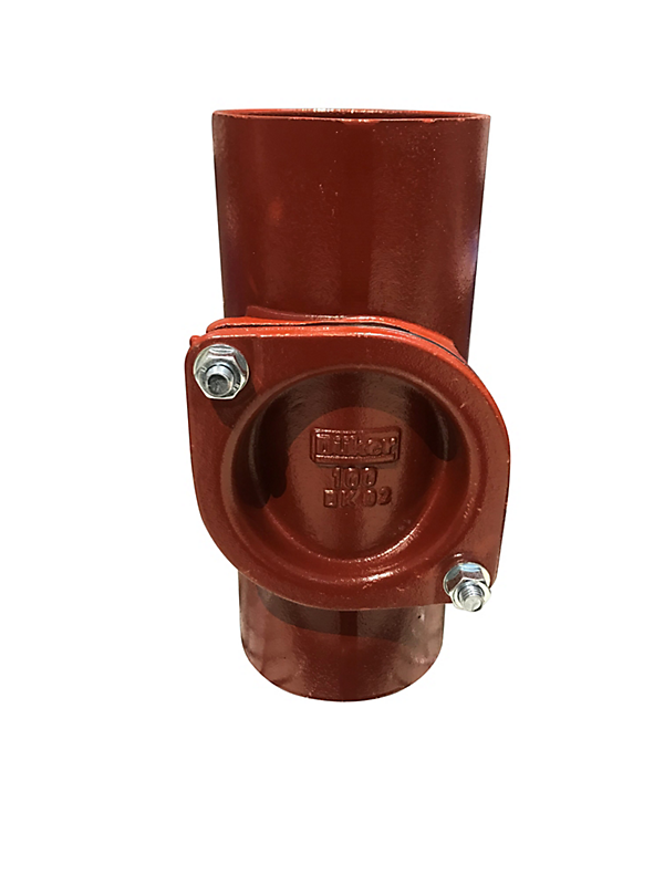 Düker SML Renserør DN100, længde 260mm, rød