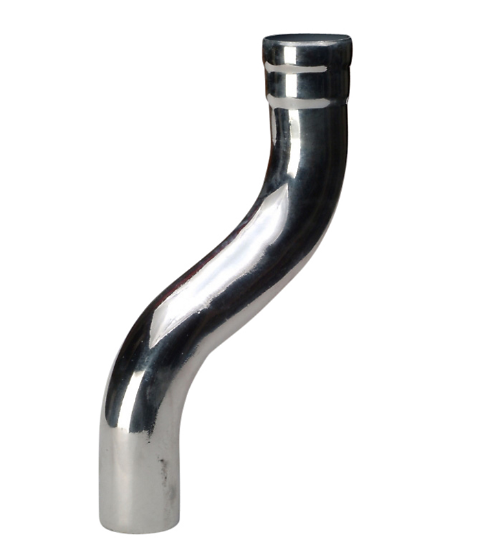 GM X DN70 etagebøjning, 75 bue. Galvaniseret VVS