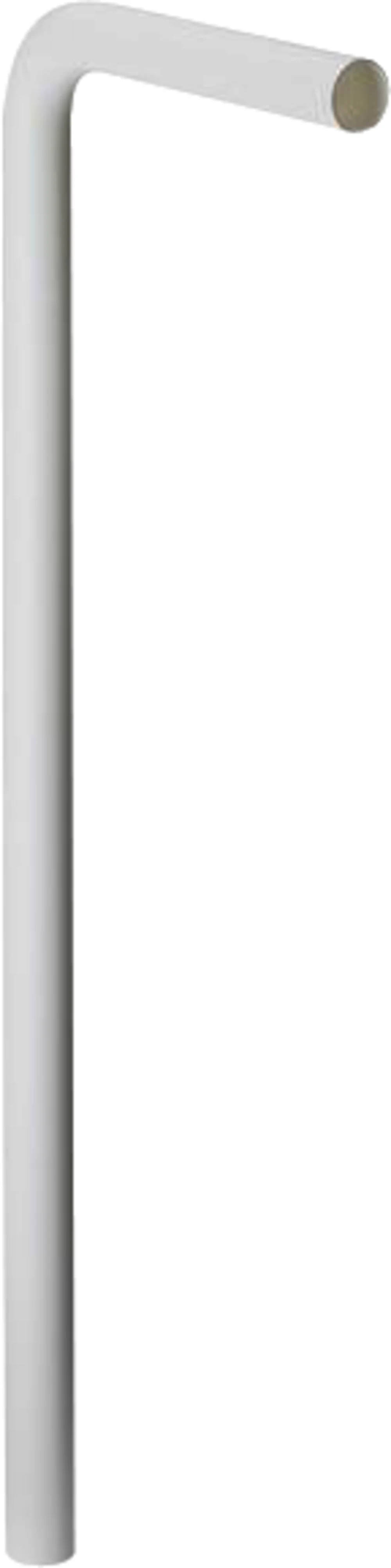 HVID AFLØBSRØR 32X220X680 MM