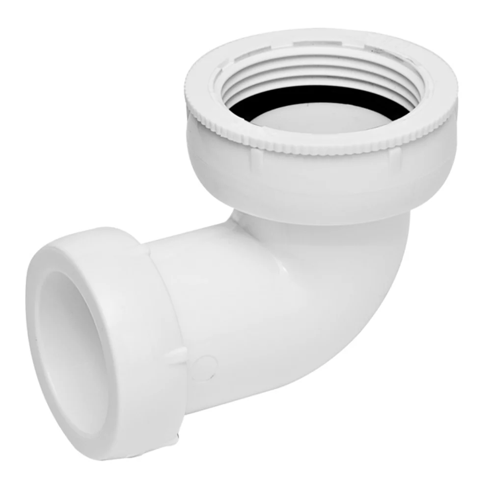 HVID AFLØBSVINKEL 1 14 X 32MM