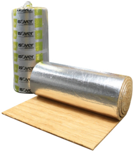 ISOVER Climcover Lamella Alu2 Lamelmåtte 30mm, 1200x8000mm 9,60 m2 pr. pakke VVS