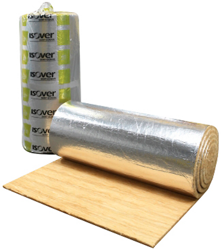 ISOVER Climcover Lamella Alu2 Lamelmåtte 30mm, 1200x8000mm 9,60 m2 pr. pakke VVS