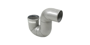 Syrefast afløb Vandlåse