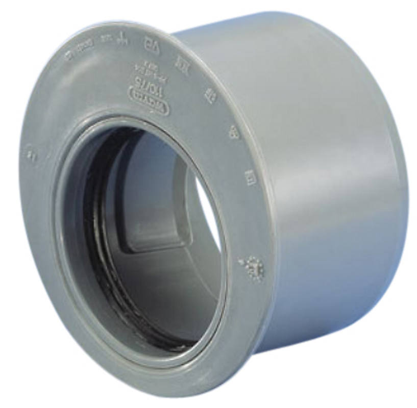 Wavin Wafix HC PP kort reduktion 110 50mm
