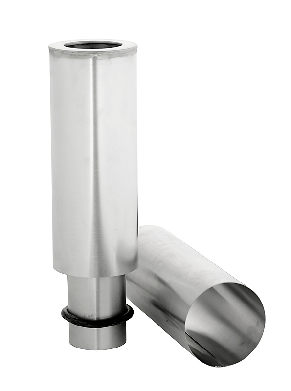 Faldrørsinddækning 110mm zink VVS