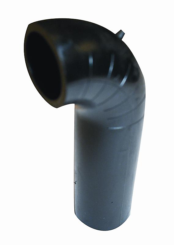 GEBERIT PE HD afløbsbøjning 90° 32mm langt ben, kun stuksvejsning VVS