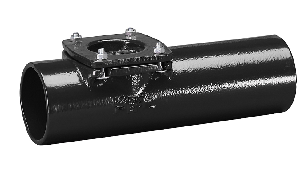 Ma renserør 65 mm, sort vvs