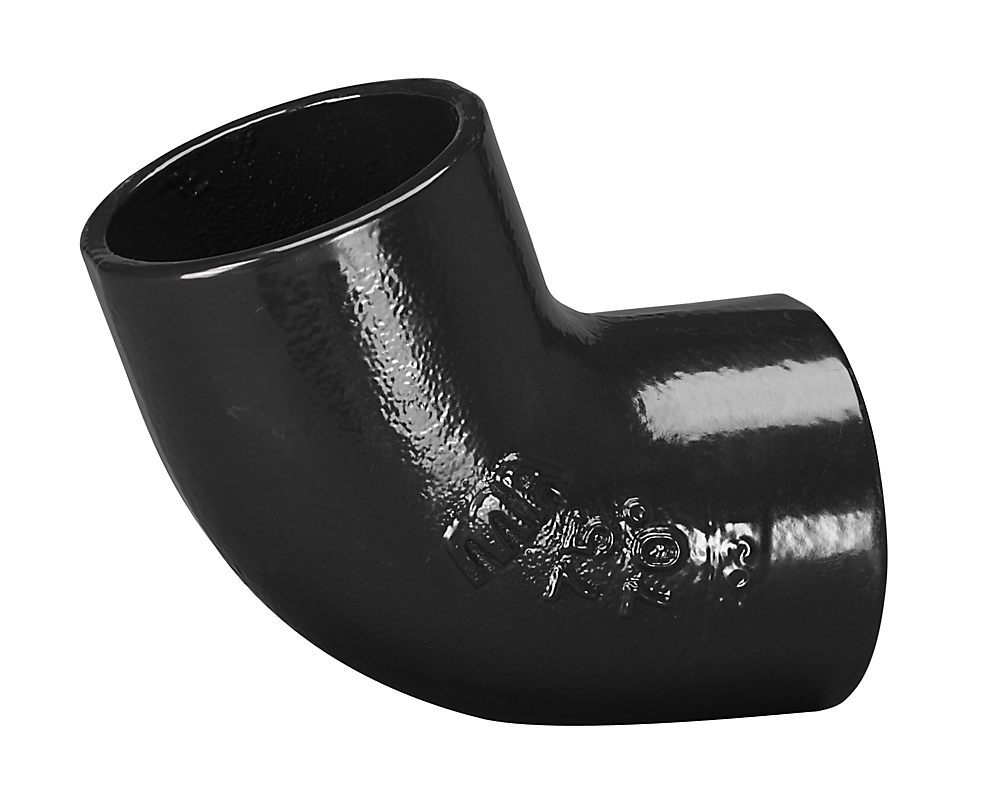 MA bøjning 67,5 gr. 100 mm, sort VVS