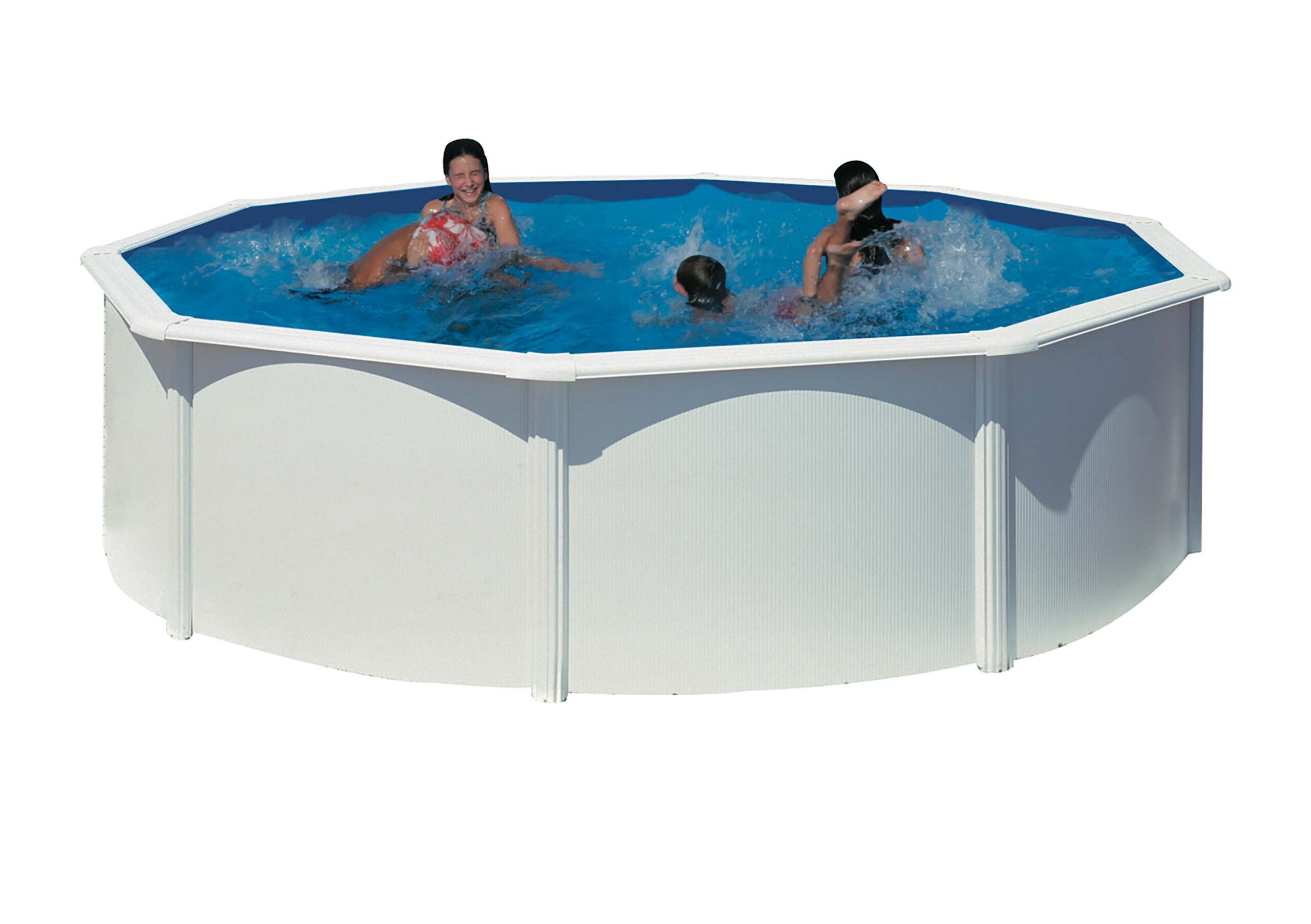 Swim & Fun Round Pool Ø460 x 120 cm, White