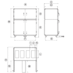 AHU TOPVEX TRHP DIMENSIONS