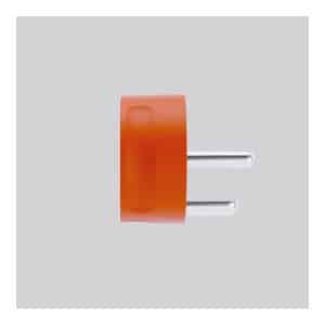 NORM K Minimalistisk Dansk Stikprop Orange M Jord 13A Prudt