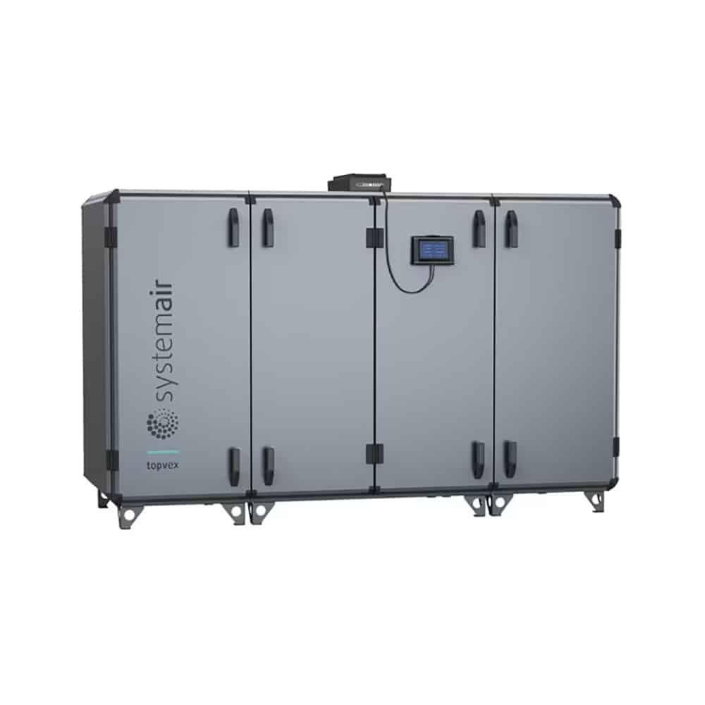 Systemair Topvex TC - 50 , Elektrisk , 17 , Venstre , Bypass optøning , 400
