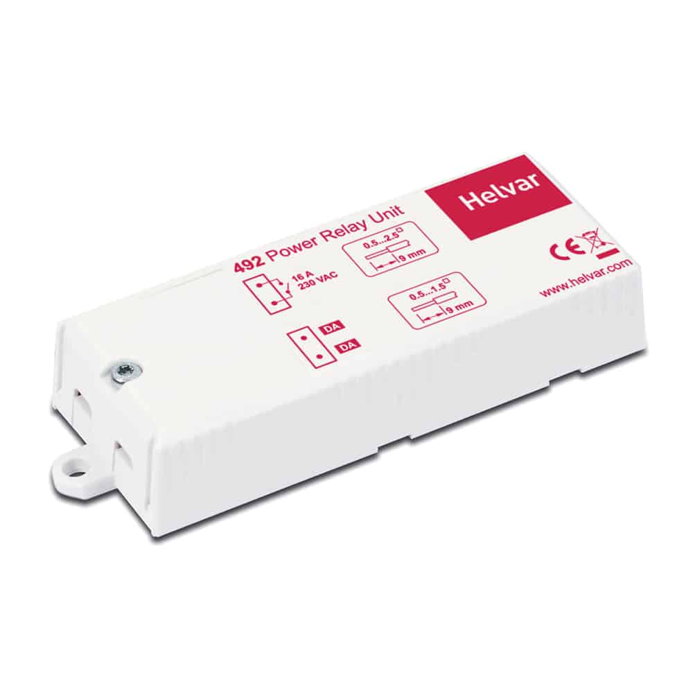 HELVAR DIGIDIM492 RELÆ, 1X16A 230VAC