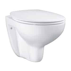 Grohe Bau væghængt toilet, uden skyllekant, hvid
