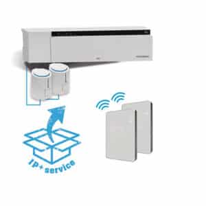 Pettinaroli gulvvarmepakke / kodet trådløst styresystem Alpha Premium 2 zoner