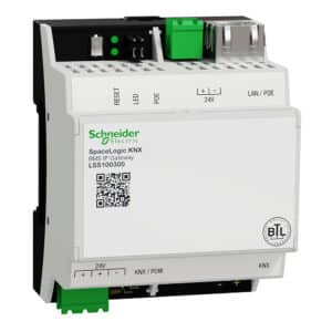SCHNEIDER SpaceLogic KNX BMS IP Gateway BACnet certified