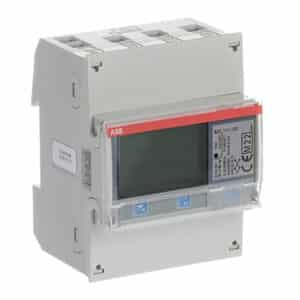 ABB EL-MÅLER 3 FASET 65AMP. M/UDGANG M-BUS