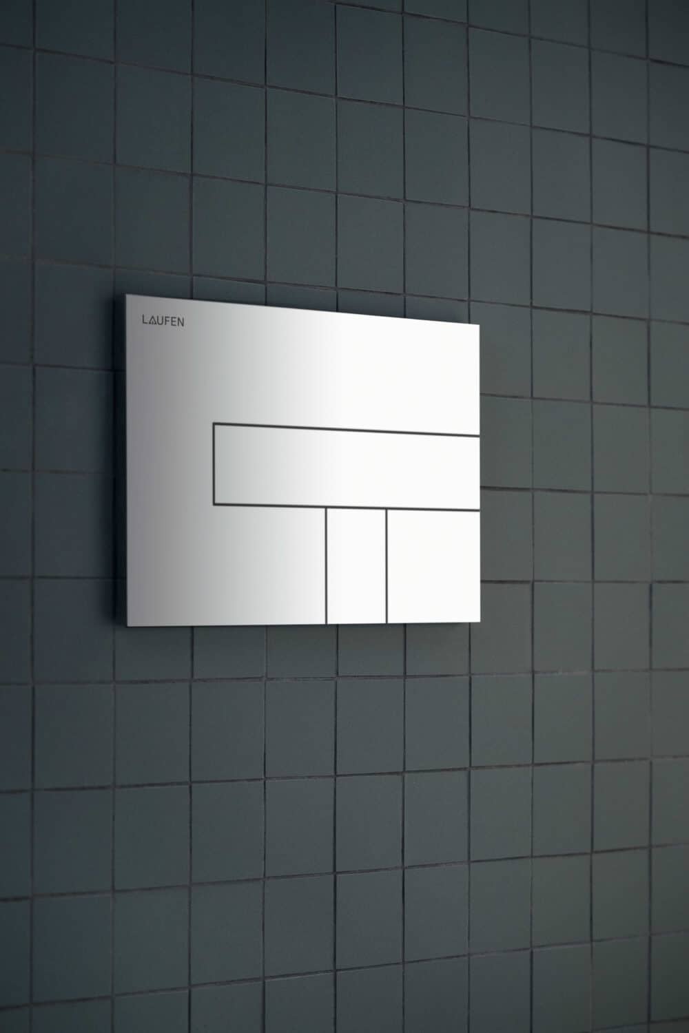 Laufen lis trykplade aw100 hvid