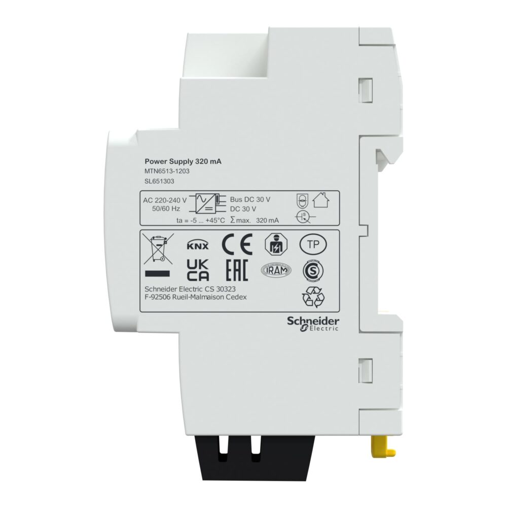Schneider spacelogic knx spændingsforsyning 320ma