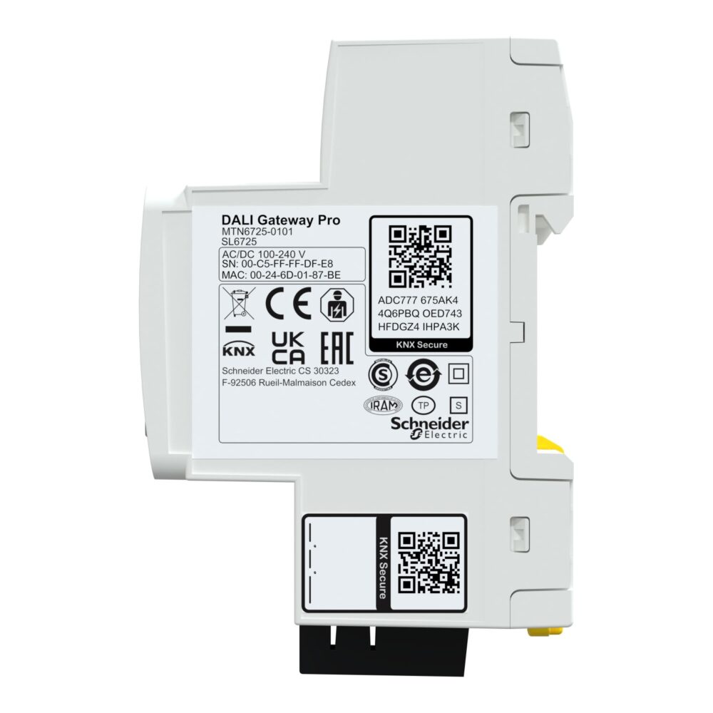 Schneider spacelogic knx dali gateway pro