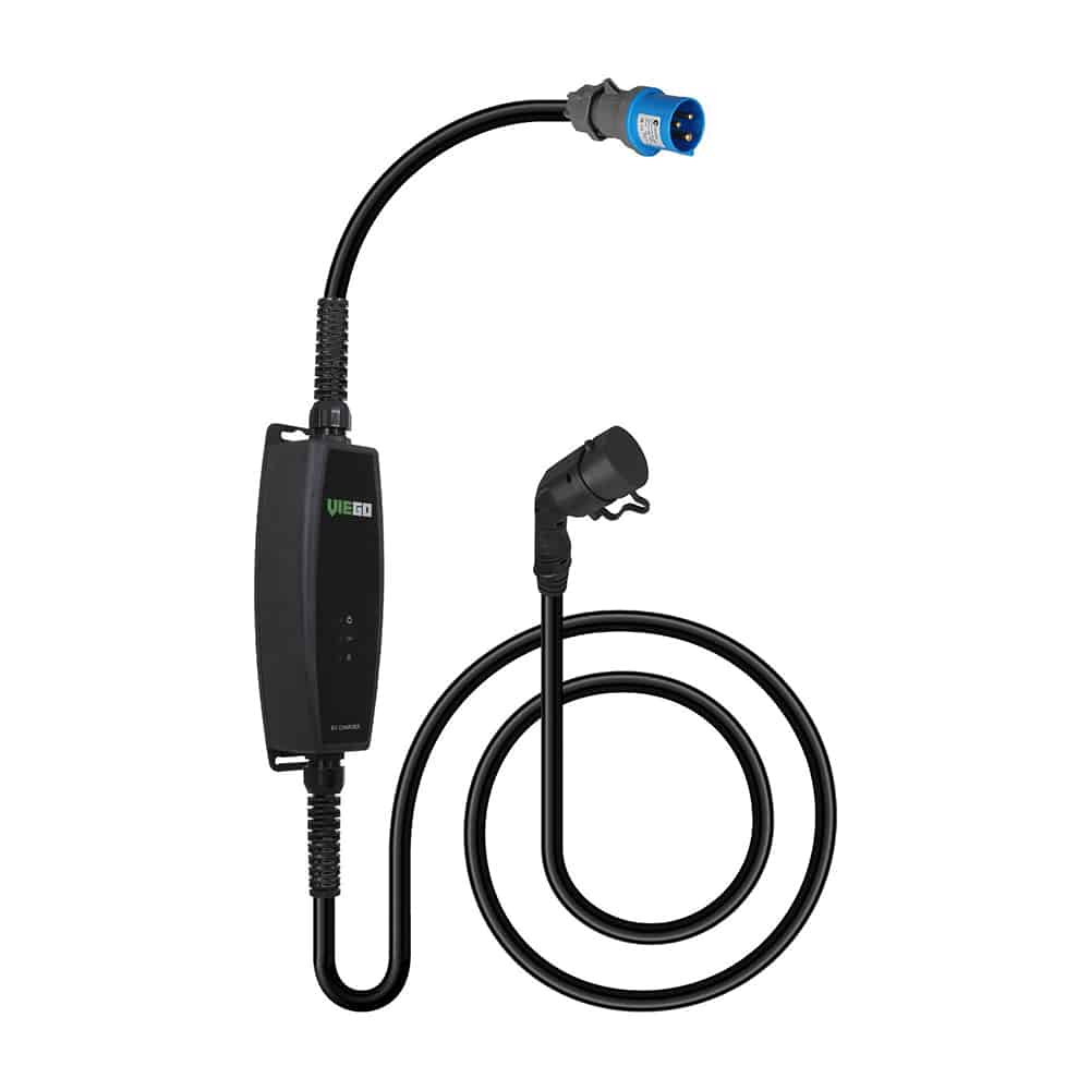 Viego mobil lader 7,4 kW 1-faset 6–16A 3P 230V