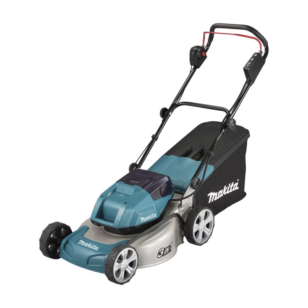 MAKITA AKKU PLÆNEKLIPPER 2X18V 5,0AH
