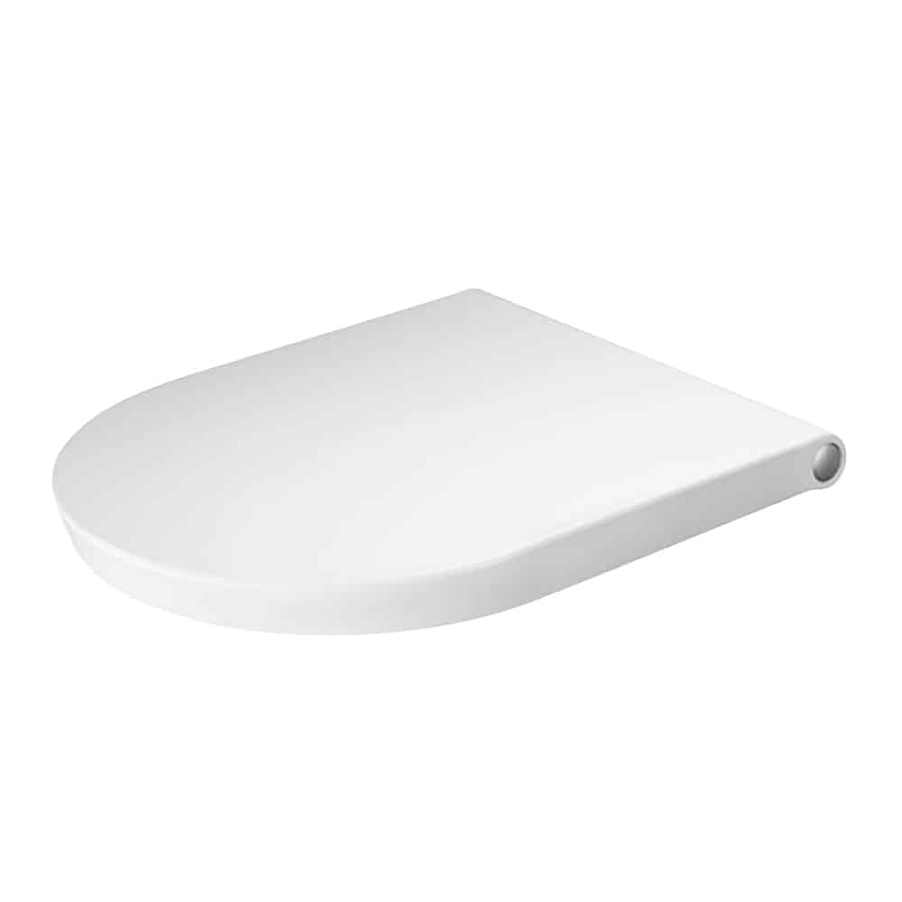 Duravit White Tulip toiletsæde med Softclose
