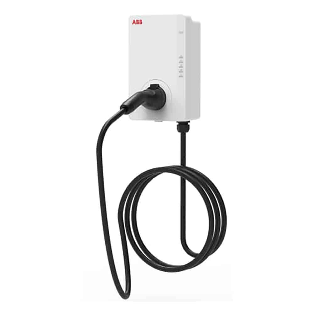ABB Terra AC ladestation type 2 5 meter kabel 3-fase/16A med RFID Version 2