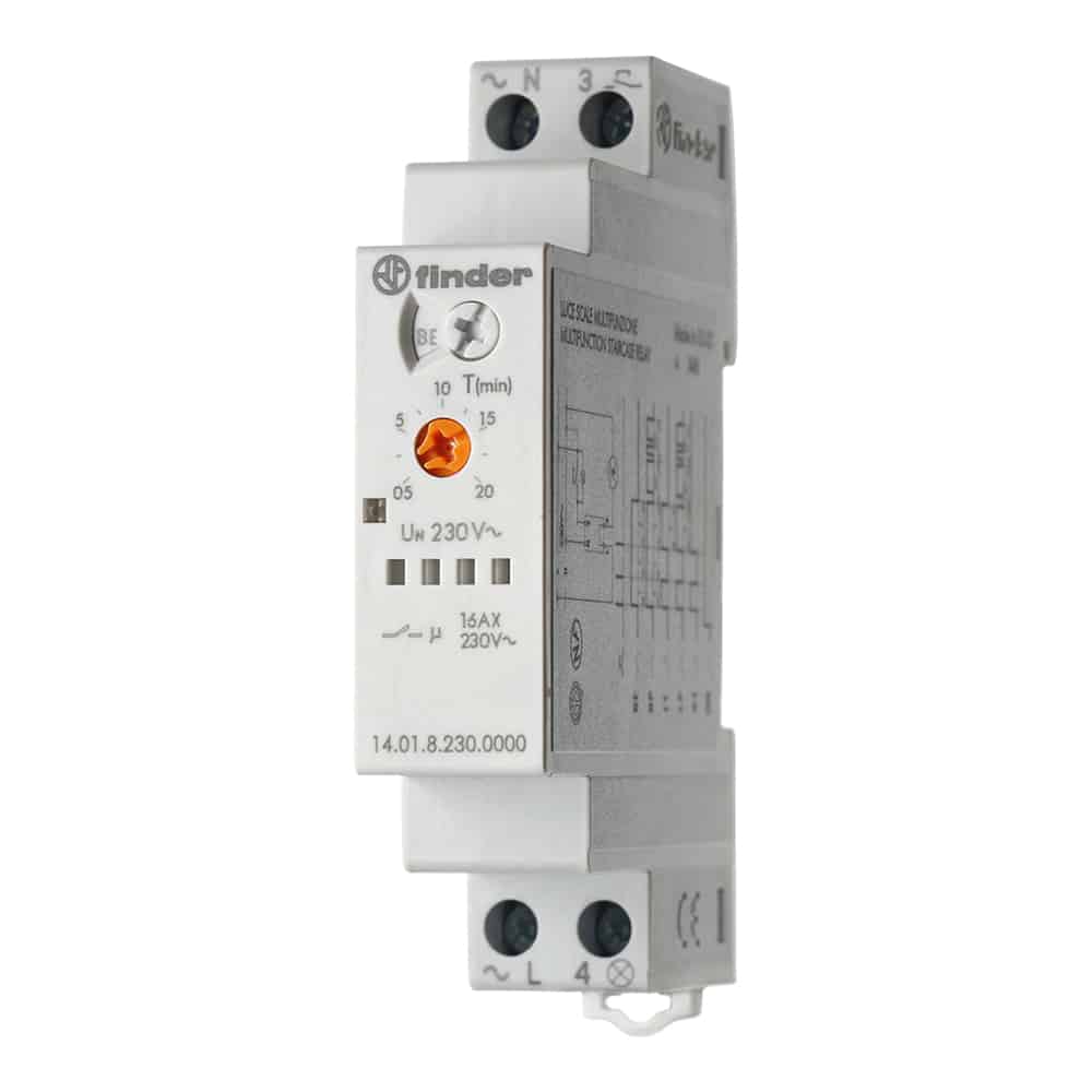 FINDER TRAPPEAUTOMAT TIMER 1NO 16A 230VAC