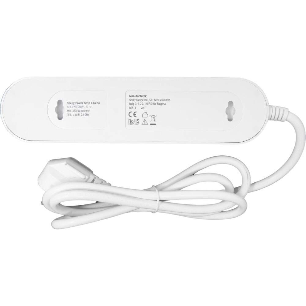 Shelly power strip gen4 white