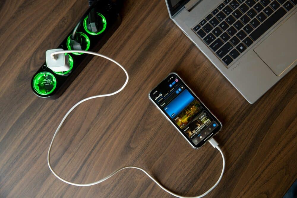 Shelly power strip gen4 black