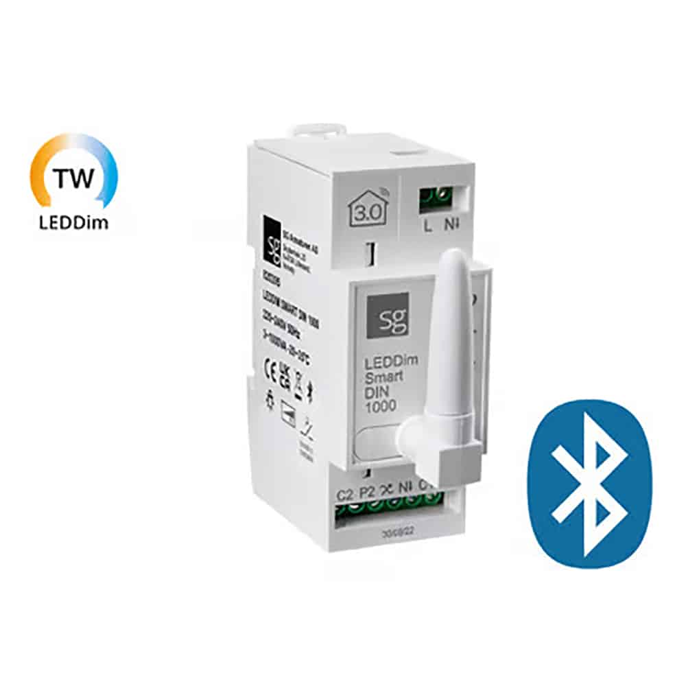 SG LEDDim Smart DIN Hvid 1000 1000VA