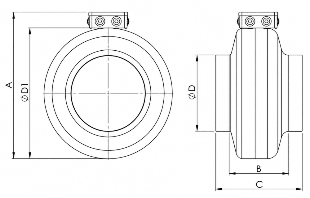 Eurovent kanalventilator